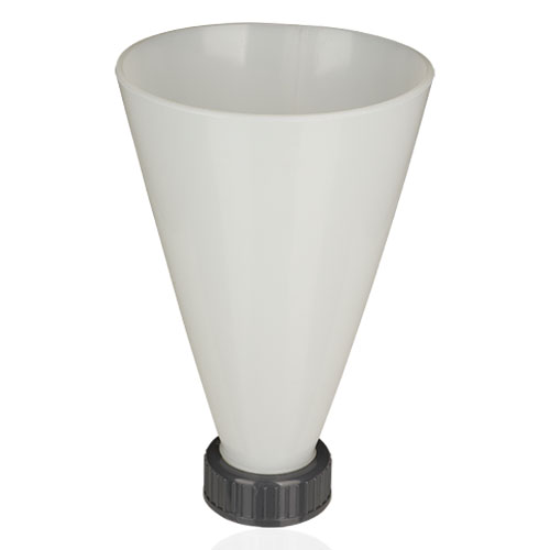 Trichter aus PVDF ohne Deckel