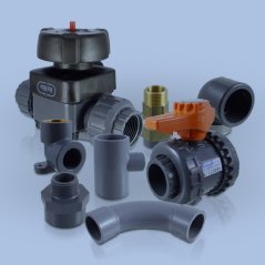 ABS
ROHRSYSTEME : ABS Rohre, Formteile und Armaturen
f&uuml;r die 
K&auml;lte- und Drucklufttechnik
